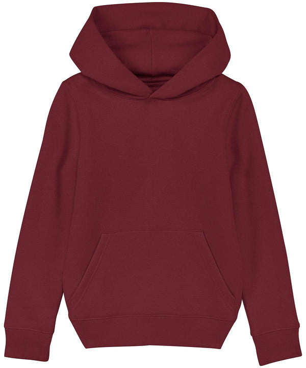 Burgundy - Kids mini Cruiser iconic hoodie sweatshirt (STSK911) Hoodies Stanley/Stella Conscious cold weather styles, Exclusives, Hoodies, Junior, Must Haves, New Colours for 2023, Organic & Conscious, Pastels and Tie Dye, Raladeal - Recently Added, Raladeal - Stanley Stella, Recycled, Stanley/ Stella Schoolwear Centres