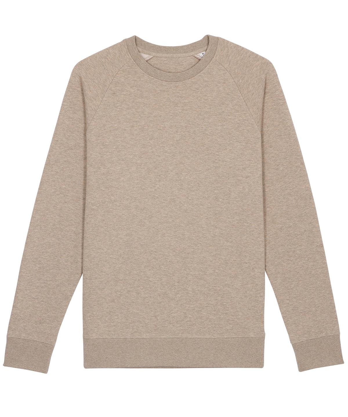 Heather Sand - Stroller, unisex iconic crew neck sweatshirt (STSM567) Sweatshirts Stanley/Stella Conscious cold weather styles, Exclusives, Must Haves, New Colours for 2021, New Colours For 2022, New Sizes for 2022, Organic & Conscious, Raladeal - Stanley Stella, Recycled, Stanley/ Stella, Sweatshirts Schoolwear Centres