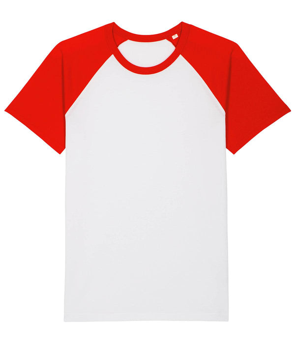 White/Bright Red - Catcher unisex short sleeve t-shirt (STTU825) T-Shirts Stanley/Stella Directory, Exclusives, Organic & Conscious, Rebrandable, Stanley/ Stella, T-Shirts & Vests Schoolwear Centres