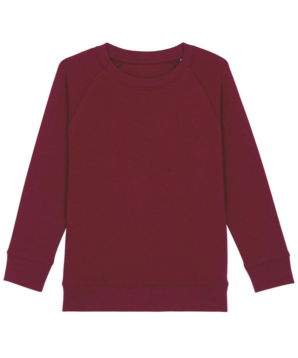 Burgundy - Kids mini Scouter iconic crew neck sweatshirt (STSK916) Sweatshirts Stanley/Stella Directory, Exclusives, Junior, New Colours for 2021, Organic & Conscious, Raladeal - Recently Added, Raladeal - Stanley Stella, Rebrandable, Recycled, Stanley/ Stella, Sweatshirts Schoolwear Centres