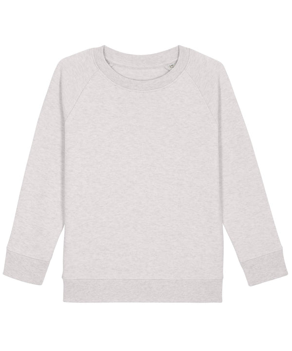 Cream Heather Grey - Kids mini Scouter iconic crew neck sweatshirt (STSK916) Sweatshirts Stanley/Stella Directory, Exclusives, Junior, New Colours for 2021, Organic & Conscious, Raladeal - Recently Added, Raladeal - Stanley Stella, Rebrandable, Recycled, Stanley/ Stella, Sweatshirts Schoolwear Centres
