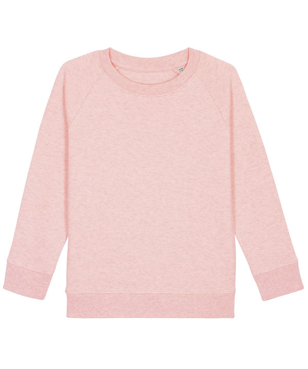 Cream Heather Pink - Kids mini Scouter iconic crew neck sweatshirt (STSK916) Sweatshirts Stanley/Stella Directory, Exclusives, Junior, New Colours for 2021, Organic & Conscious, Raladeal - Recently Added, Raladeal - Stanley Stella, Rebrandable, Recycled, Stanley/ Stella, Sweatshirts Schoolwear Centres