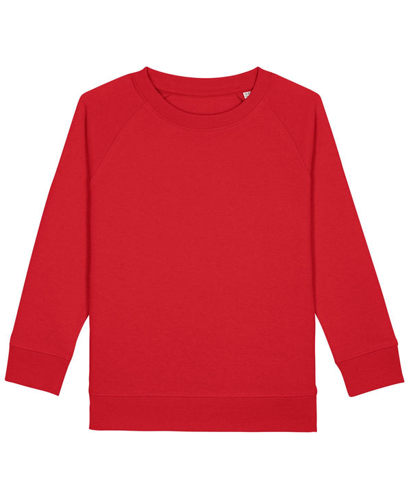 Red - Kids mini Scouter iconic crew neck sweatshirt (STSK916) Sweatshirts Stanley/Stella Directory, Exclusives, Junior, New Colours for 2021, Organic & Conscious, Raladeal - Recently Added, Raladeal - Stanley Stella, Rebrandable, Recycled, Stanley/ Stella, Sweatshirts Schoolwear Centres