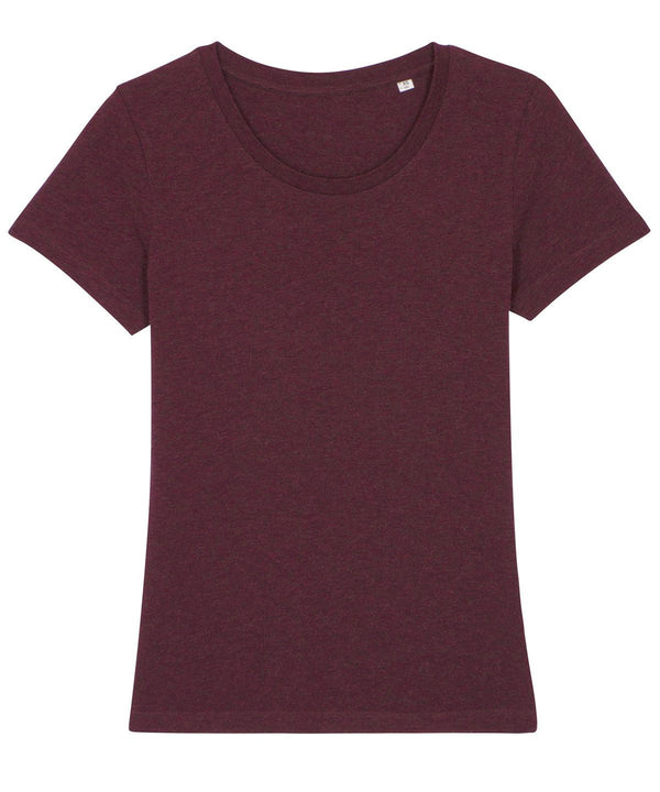 Heather Grape Red - Women's Stella Expresser iconic fitted t-shirt (STTW032) T-Shirts Stanley/Stella Directory, Exclusives, Must Haves, New Colours For 2022, Organic & Conscious, Raladeal - Stanley Stella, Rebrandable, Stanley/ Stella, T-Shirts & Vests, Women's Fashion Schoolwear Centres