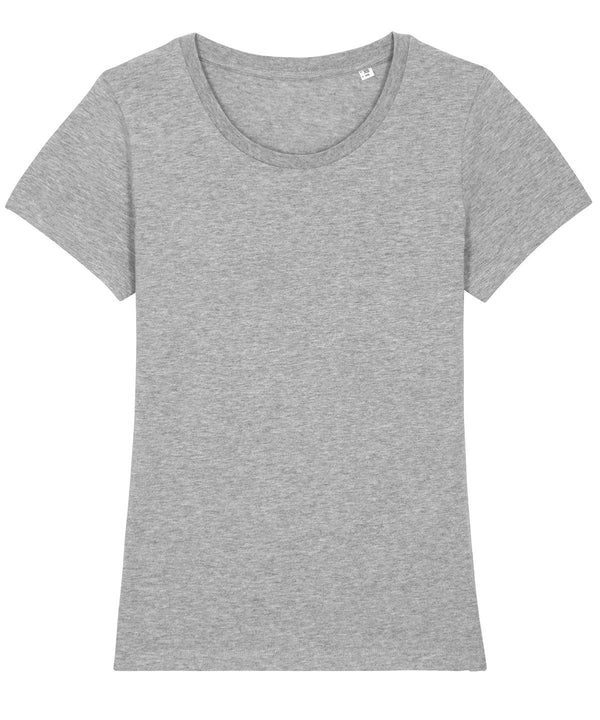 Heather Grey - Women's Stella Expresser iconic fitted t-shirt (STTW032) T-Shirts Stanley/Stella Directory, Exclusives, Must Haves, New Colours For 2022, Organic & Conscious, Raladeal - Stanley Stella, Rebrandable, Stanley/ Stella, T-Shirts & Vests, Women's Fashion Schoolwear Centres