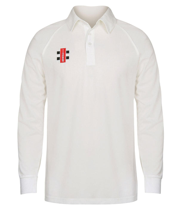 Ivory - Kids Matrix long sleeve shirt Polos Last Chance to Buy Junior, Sports & Leisure Schoolwear Centres