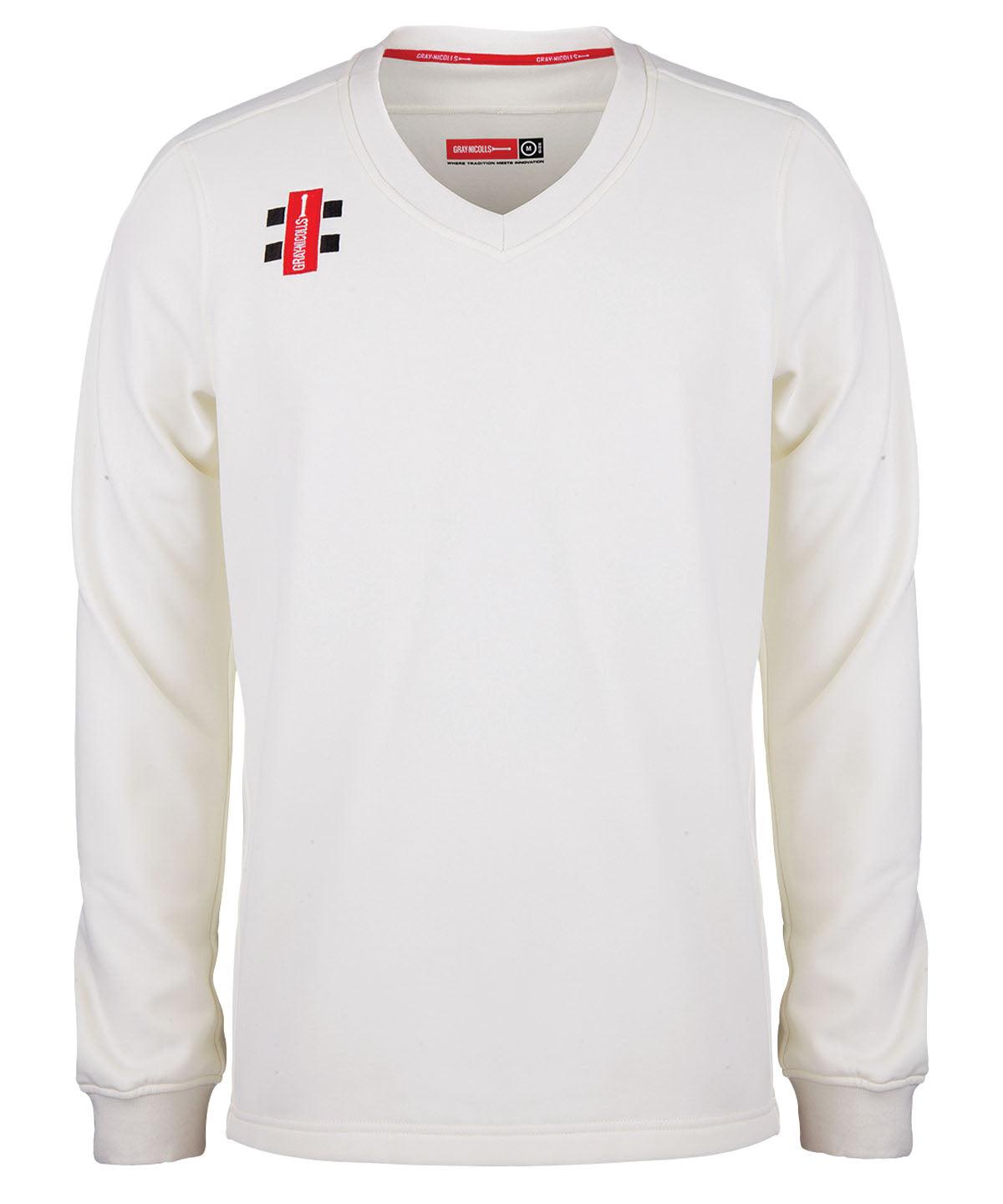 Ivory/Navy - Kids pro performance sweater Sweatshirts Last Chance to Buy Activewear & Performance, Plus Sizes, Rebrandable, Sports & Leisure, Sweatshirts Schoolwear Centres