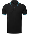 Men's classic fit tipped polo