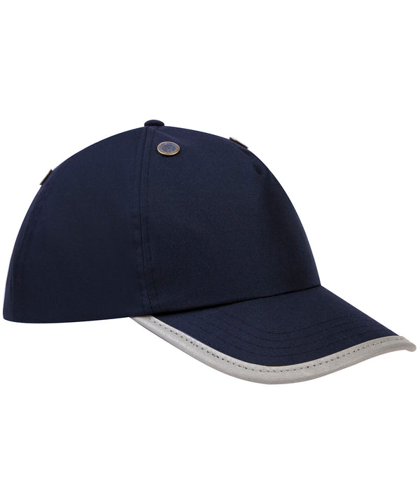 Navy - Safety bump cap (TFC100) Caps Yoko Headwear, PPE, Rebrandable, Safetywear, Workwear Schoolwear Centres