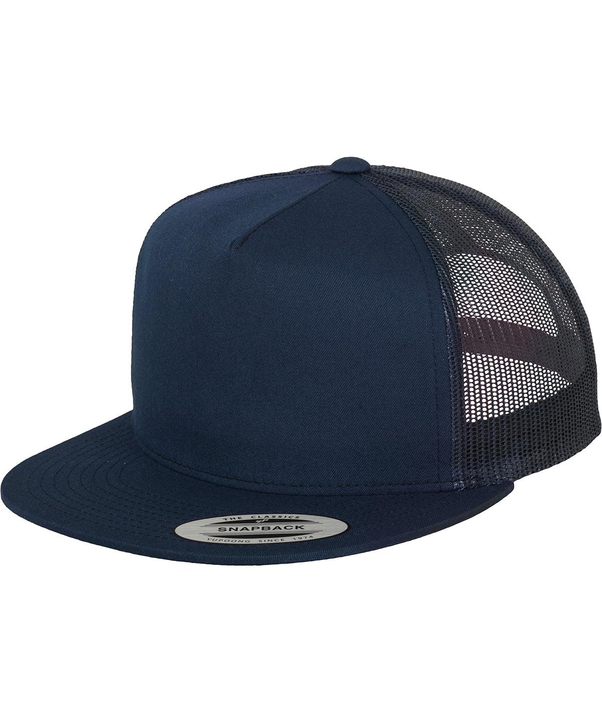 Navy - Classic trucker (6006) Caps Flexfit by Yupoong Headwear, Rebrandable Schoolwear Centres