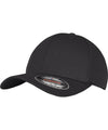 Black - Flexfit 3D hexagon Jersey cap (6584) Caps Flexfit by Yupoong Headwear, Rebrandable Schoolwear Centres