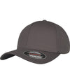 Dark Grey - Flexfit 3D hexagon Jersey cap (6584) Caps Flexfit by Yupoong Headwear, Rebrandable Schoolwear Centres