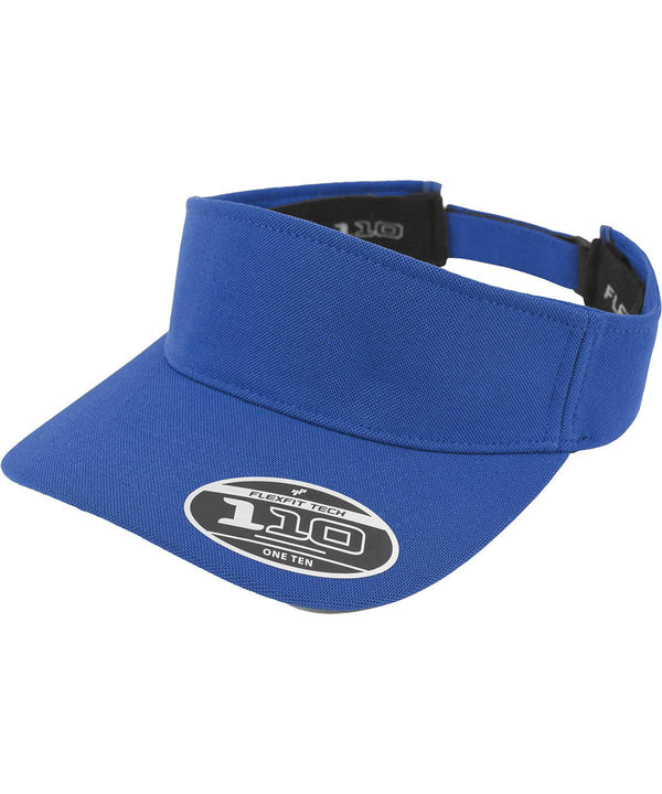 Royal - 110 visor (8110) Caps Flexfit by Yupoong Headwear, Rebrandable Schoolwear Centres