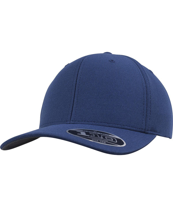 Navy - 110 cool & dry mini piqué (110P) Caps Flexfit by Yupoong Headwear, Rebrandable Schoolwear Centres