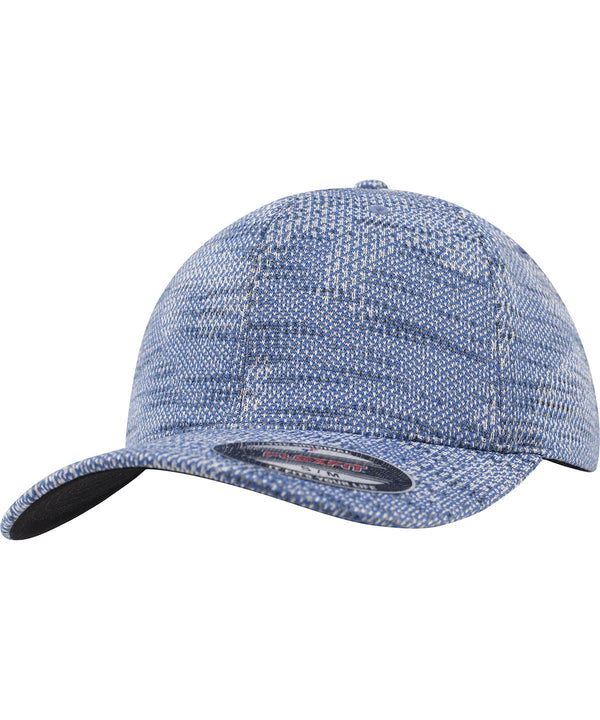 Blue - Flexfit jacquard knit (6277JK) Caps Flexfit by Yupoong Headwear Schoolwear Centres