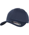 Navy - Flexfit organic cotton cap (6277OC) Caps Flexfit by Yupoong Headwear, Must Haves, New Colours for 2023, Organic & Conscious, Rebrandable Schoolwear Centres