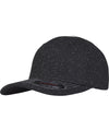 Black - Flexfit piqué dots (6277PD) Caps Flexfit by Yupoong Headwear Schoolwear Centres