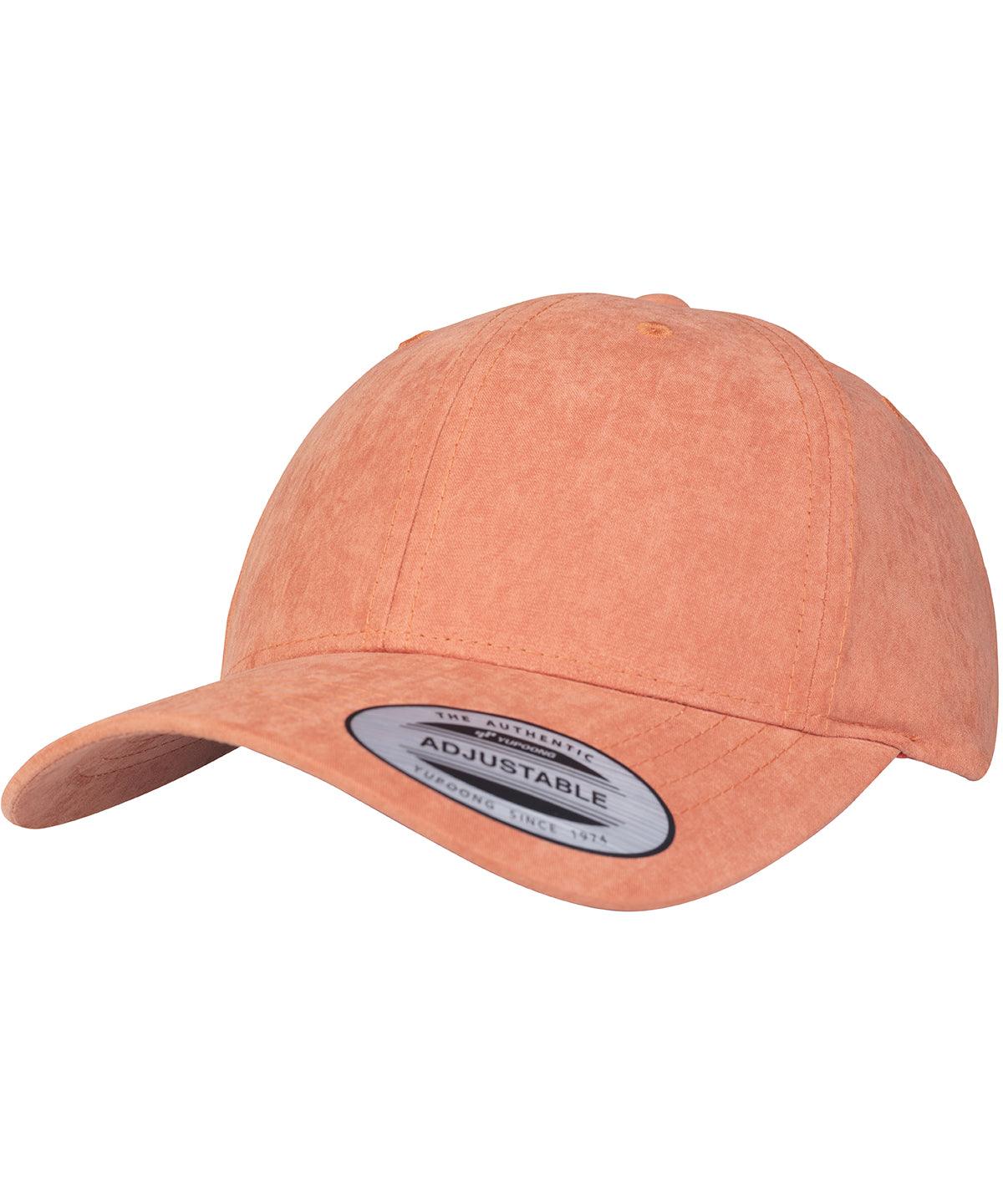 Orange - Ethno strap cap (7706ES) Caps Flexfit by Yupoong Camo, Headwear Schoolwear Centres