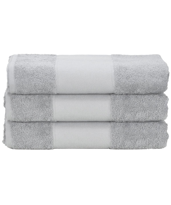 Light Grey - ARTG® PRINT-Me® hand towel Towels A&R Towels Homewares & Towelling, Must Haves Schoolwear Centres