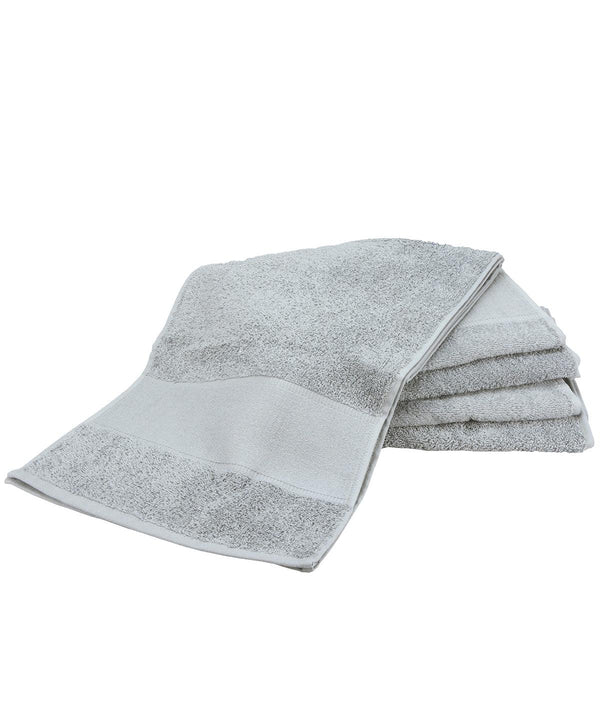 Light Grey - ARTG® PRINT-Me® sport towel Towels A&R Towels Gifting & Accessories, Homewares & Towelling Schoolwear Centres