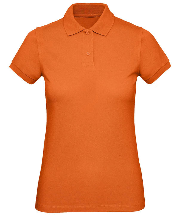 Urban Orange - B&C Inspire Polo /women Polos B&C Collection Must Haves, Organic & Conscious, Polos & Casual, Rebrandable Schoolwear Centres