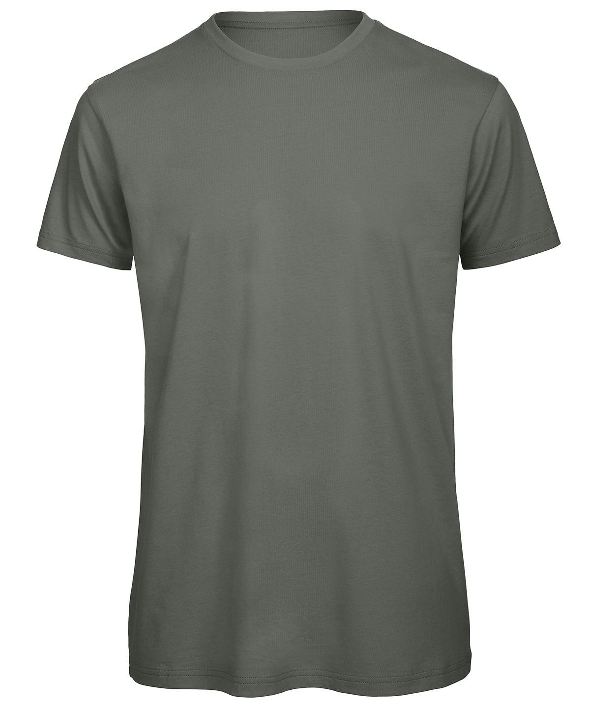 Millennial Khaki - B&C Inspire T /men T-Shirts B&C Collection Must Haves, Organic & Conscious, Plus Sizes, Rebrandable, T-Shirts & Vests Schoolwear Centres