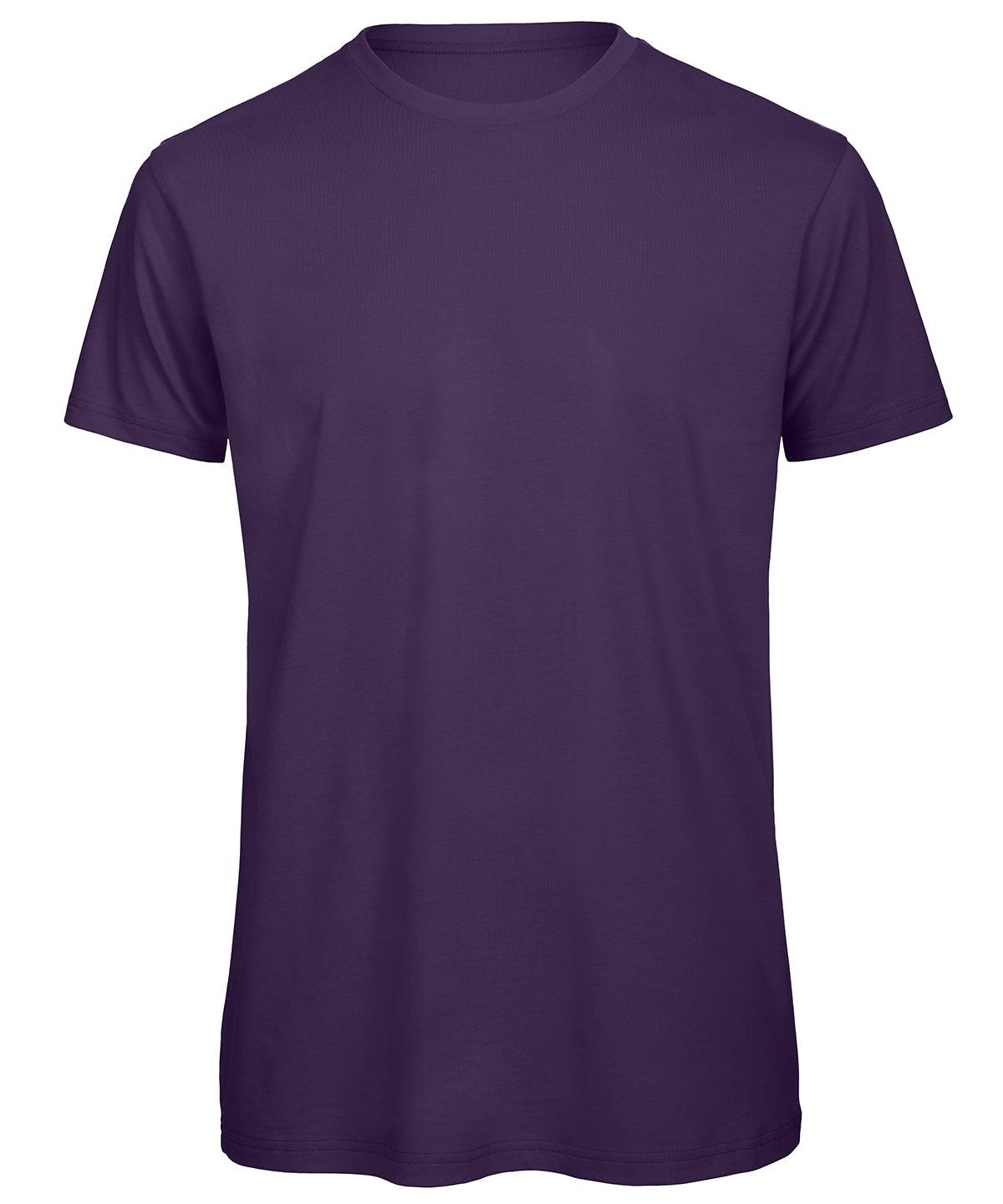 Urban Purple - B&C Inspire T /men T-Shirts B&C Collection Must Haves, Organic & Conscious, Plus Sizes, Rebrandable, T-Shirts & Vests Schoolwear Centres