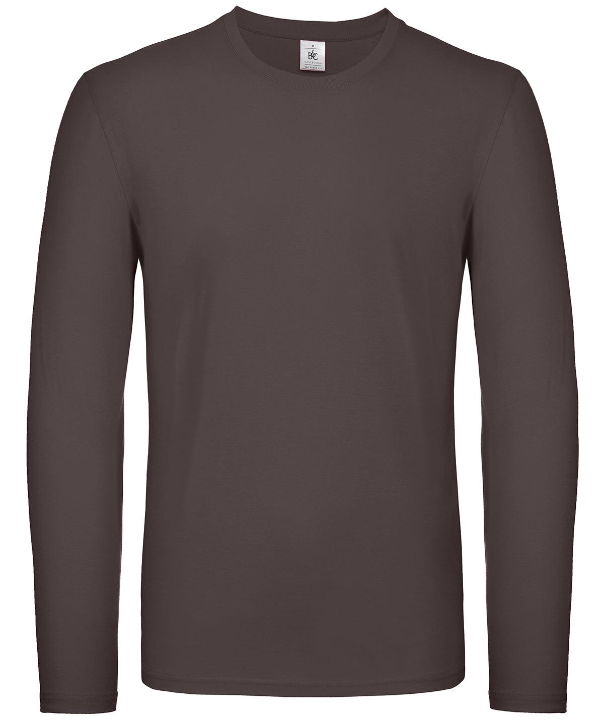 Bear Brown - B&C #E150 long sleeve T-Shirts B&C Collection Must Haves, Plus Sizes, T-Shirts & Vests Schoolwear Centres