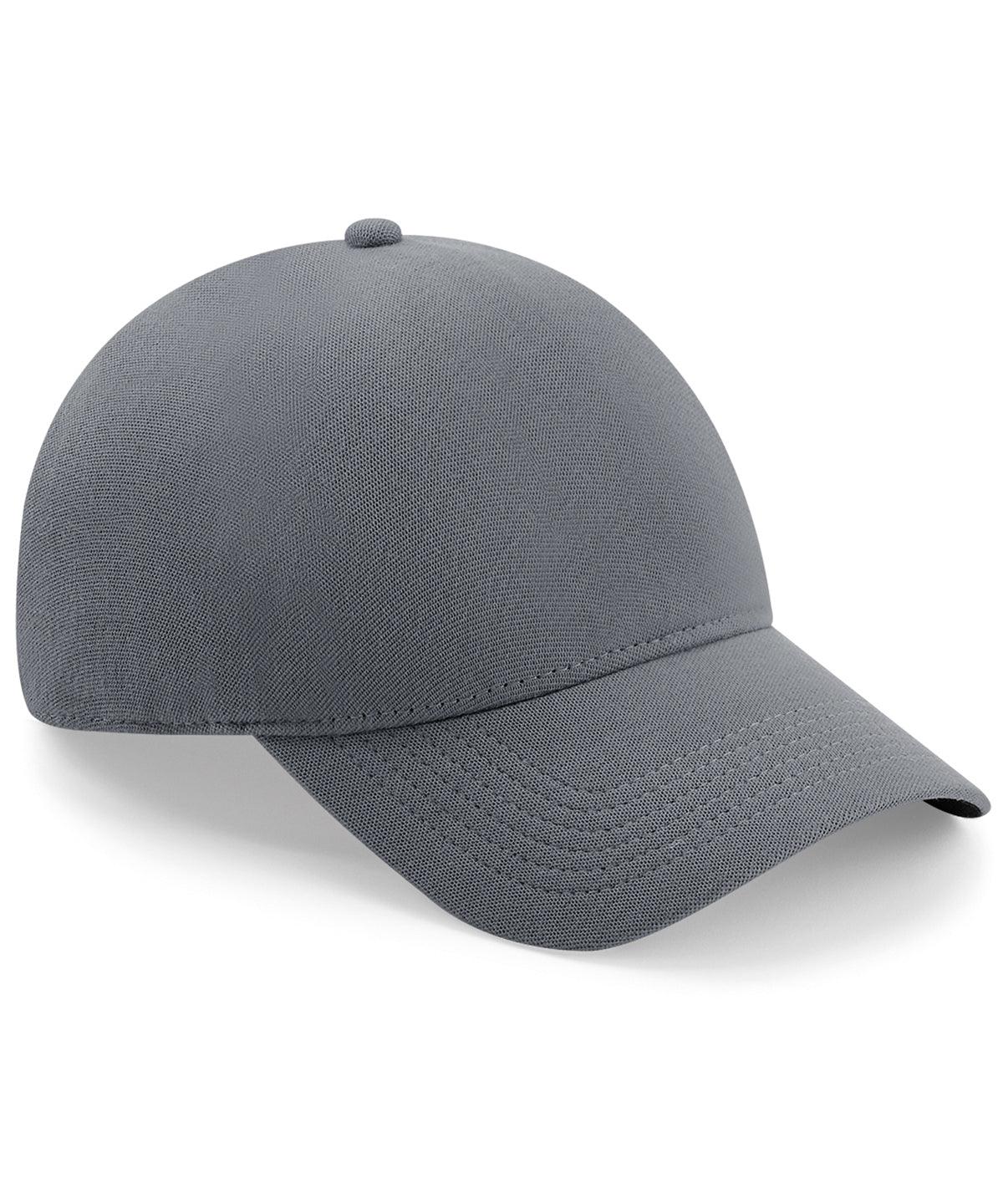 Graphite Grey - Seamless waterproof cap Caps Beechfield Headwear, Rebrandable Schoolwear Centres