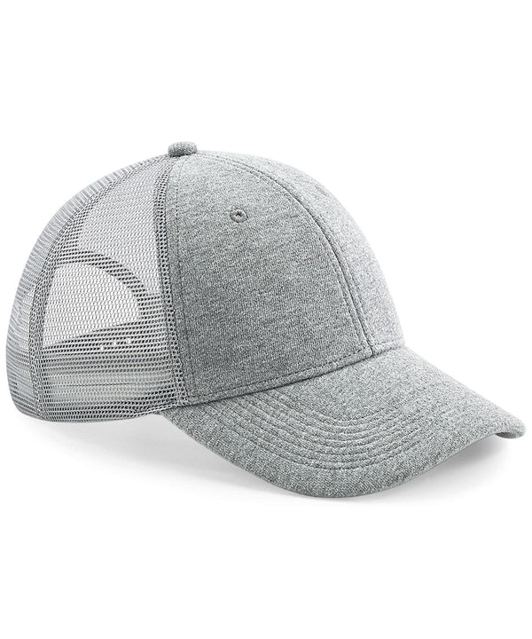 Graphite Grey - Jersey athleisure trucker Caps Beechfield Headwear, Rebrandable Schoolwear Centres