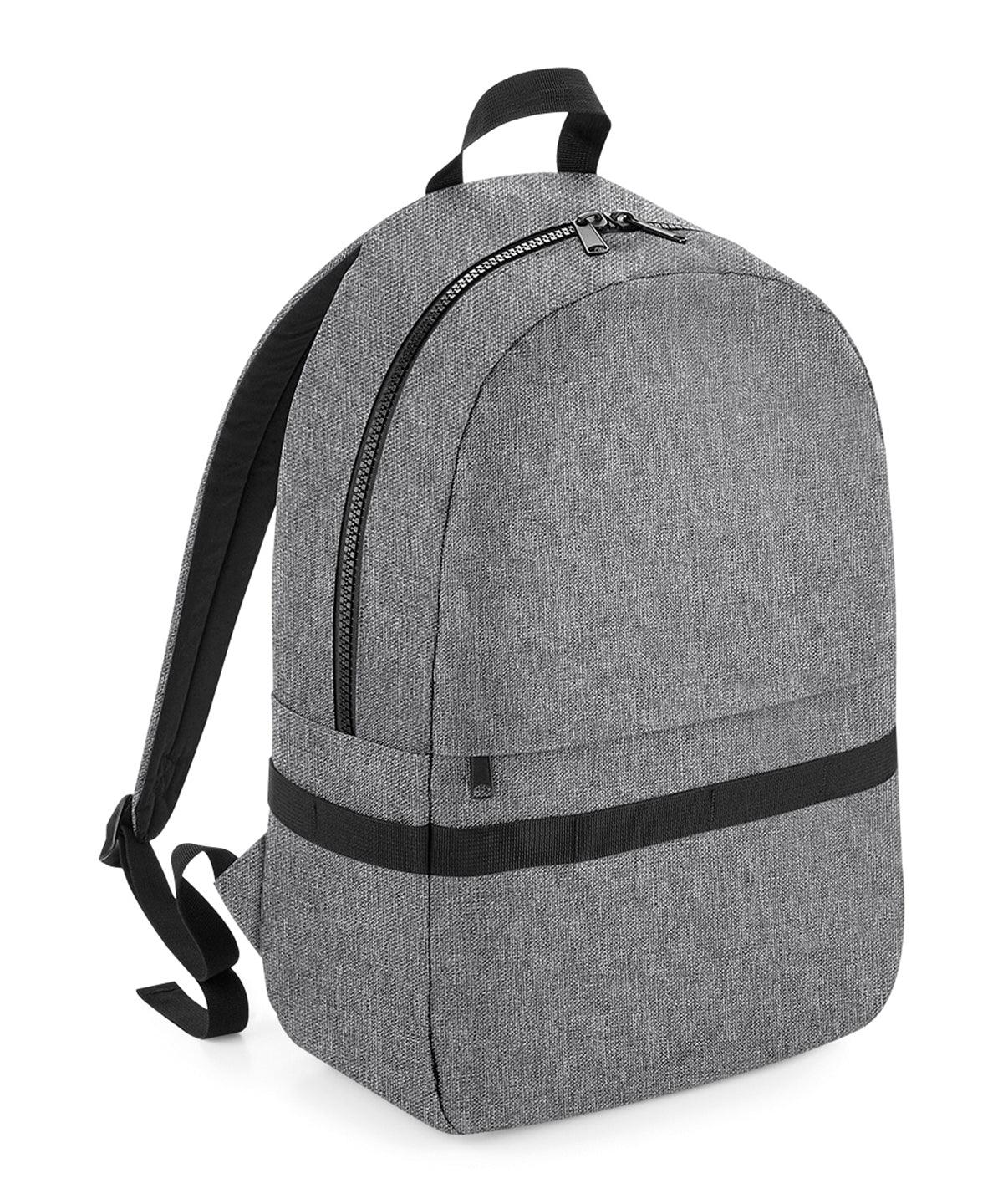 Grey Marl - Modulr™ 20 litre backpack Bags Bagbase Rebrandable Schoolwear Centres