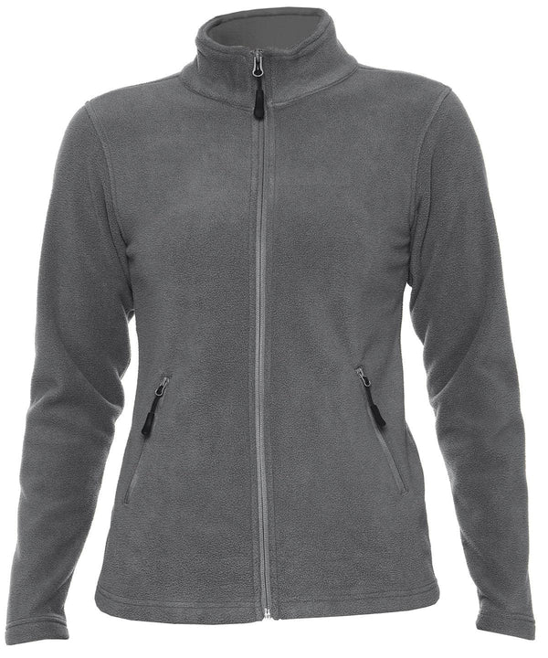 Charcoal - Women's Hammer™ microfleece jacket Jackets Gildan Jackets & Coats, Plus Sizes, Raladeal - Recently Added, Workwear Schoolwear Centres