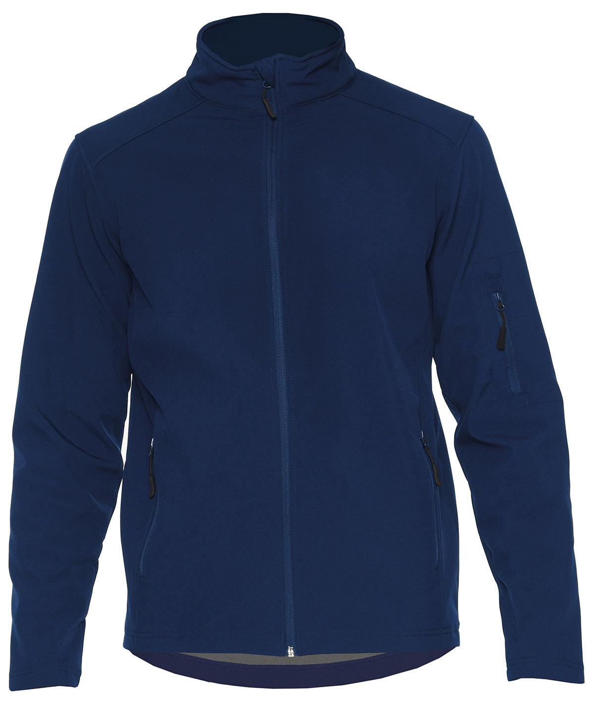 Navy - Hammer™ unisex softshell jacket Jackets Gildan Jackets & Coats, Leggings, Must Haves, Plus Sizes, Raladeal - Recently Added, Workwear Schoolwear Centres