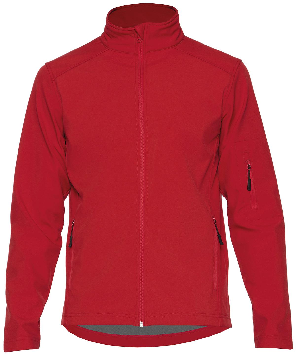 Red - Hammer™ unisex softshell jacket Jackets Gildan Jackets & Coats, Leggings, Must Haves, Plus Sizes, Raladeal - Recently Added, Workwear Schoolwear Centres