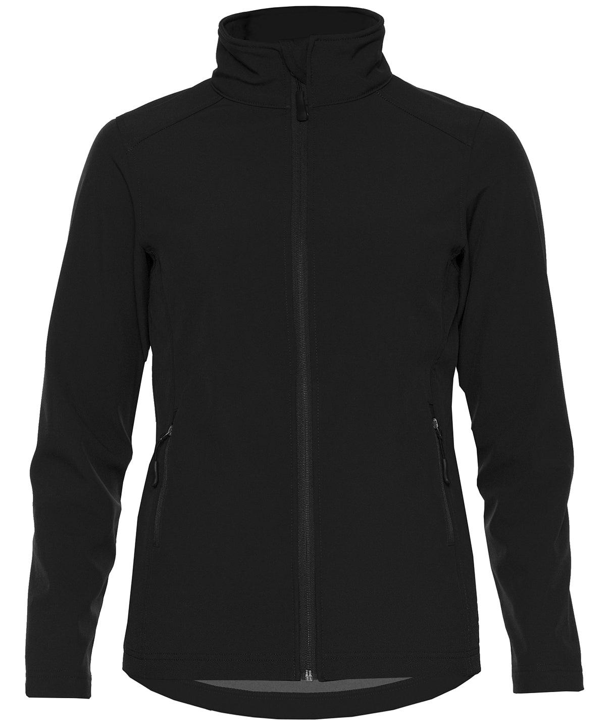 Black - Women's Hammer™ softshell jacket Jackets Gildan Jackets & Coats, Leggings, Plus Sizes, Raladeal - Recently Added, Workwear Schoolwear Centres