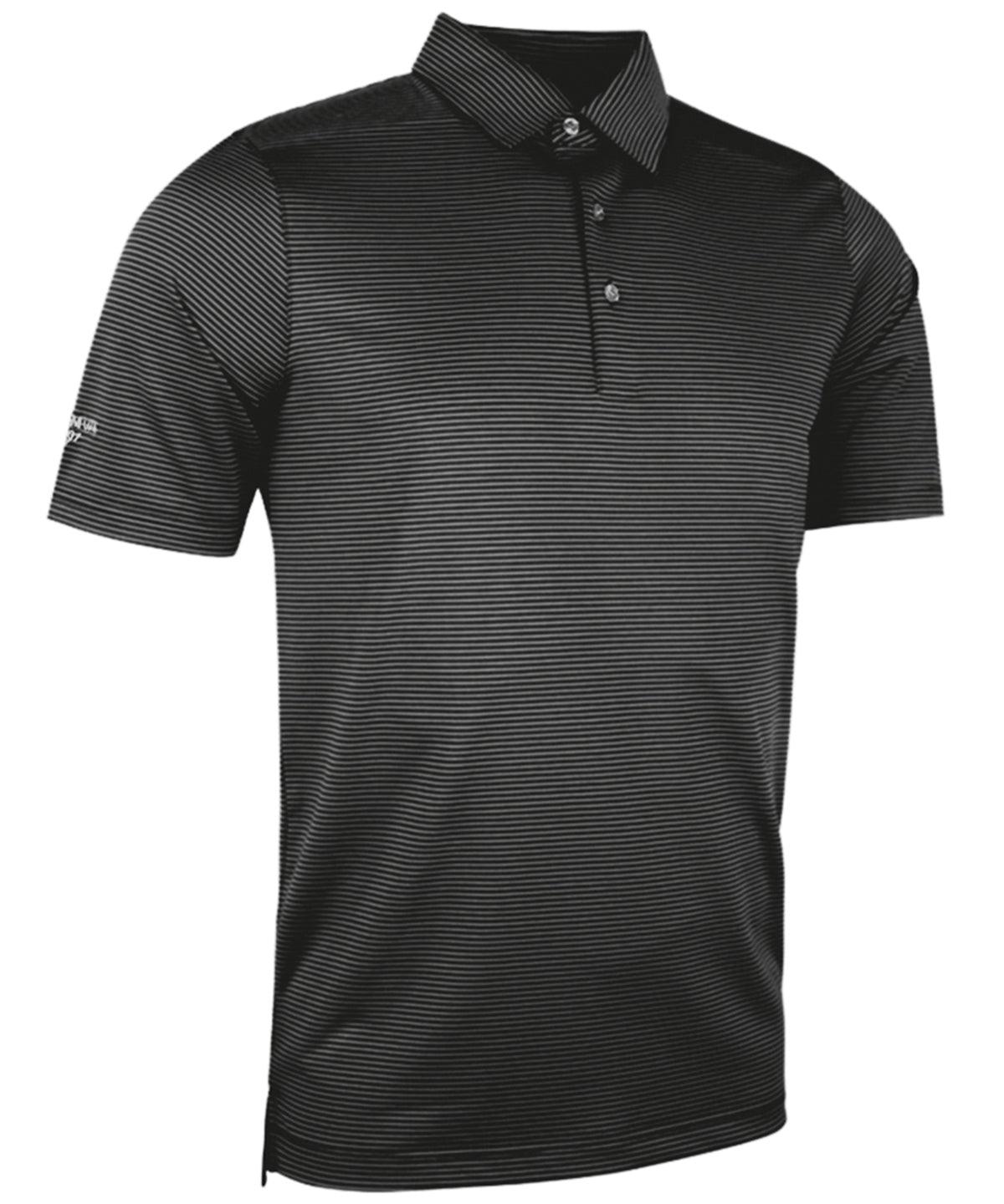 Black/Light Grey Marl - g.Torrance polo shirt (MSC7549-TOR) Polos Glenmuir Activewear & Performance, Golf, Polos & Casual, Raladeal - Recently Added, Rebrandable, Sports & Leisure Schoolwear Centres