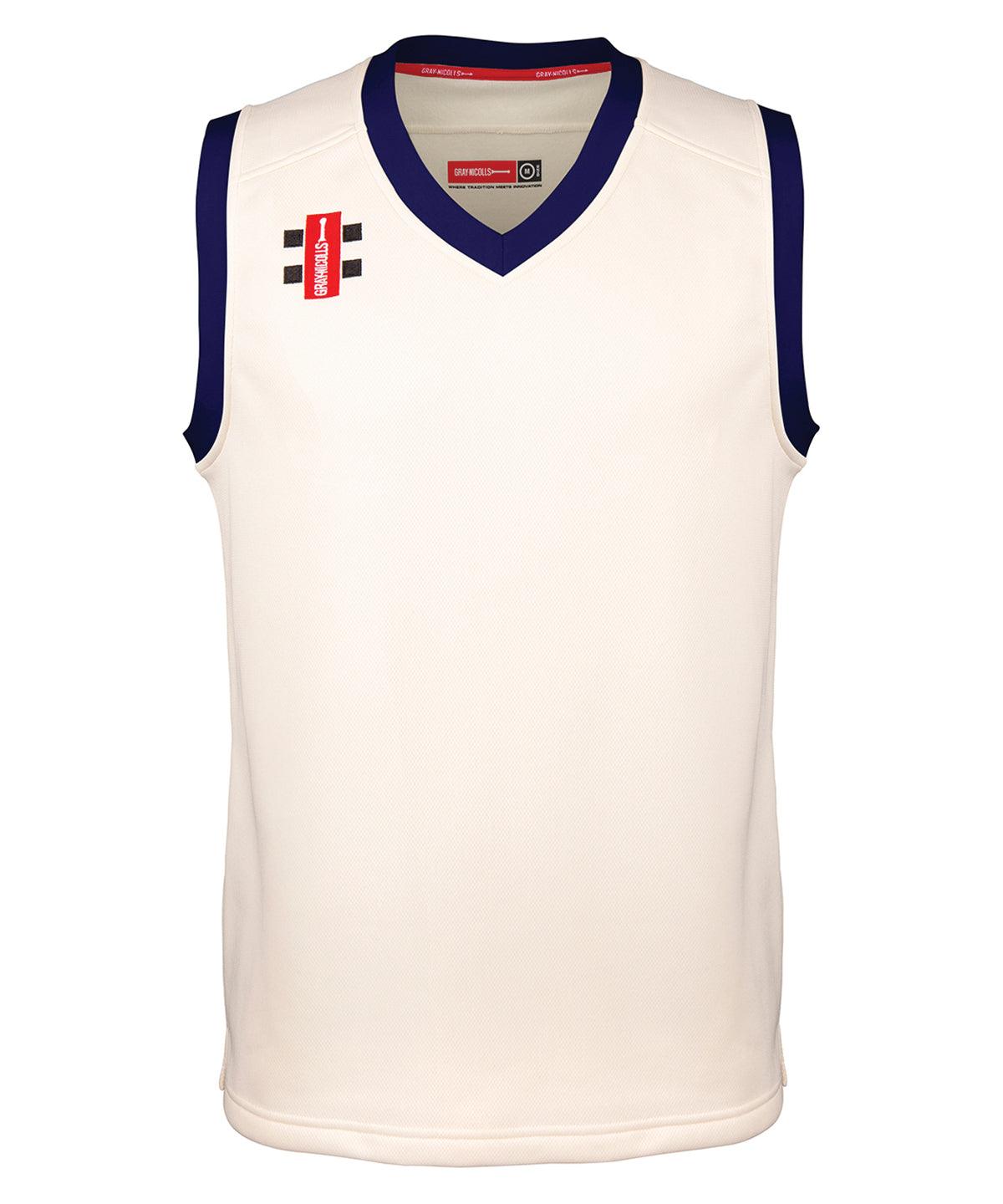 Ivory/Navy - Kids pro performance slipover Sports Overtops Last Chance to Buy Activewear & Performance, Plus Sizes, Rebrandable, Sports & Leisure Schoolwear Centres