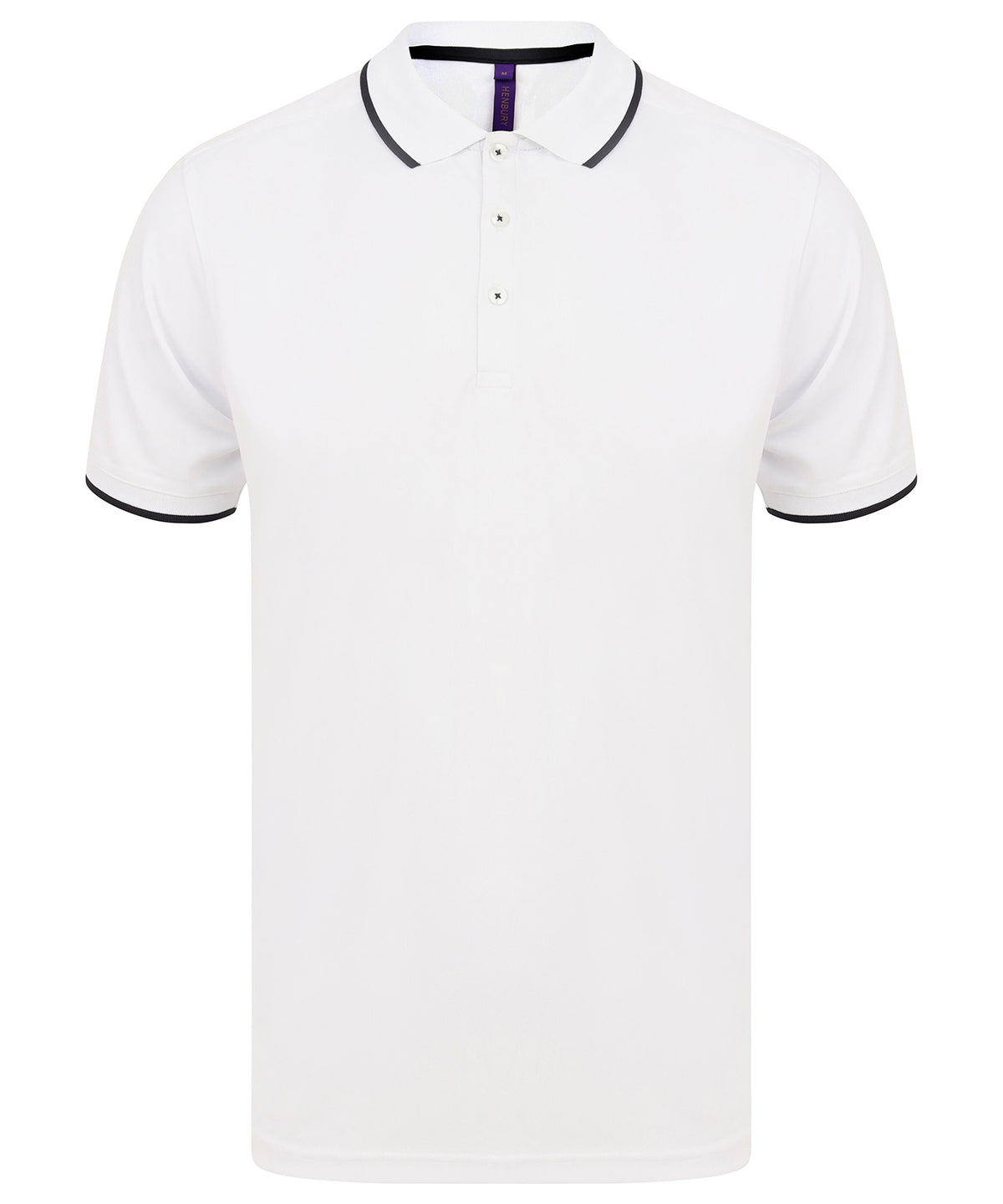 HiCool® tipped polo shirt