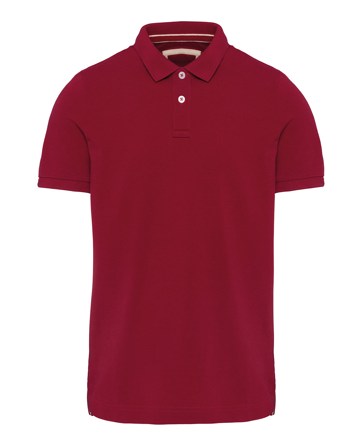 Men's vintage short sleeve polo shirt