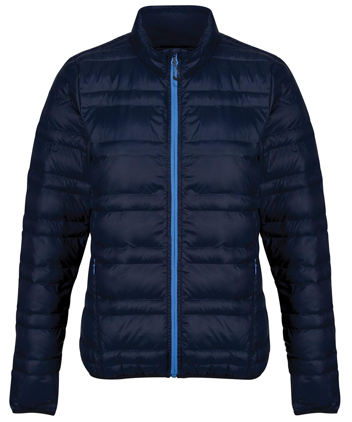 Navy/French Blue - Women's Firedown down-touch jacket Jackets Regatta Professional Jackets & Coats, New Colours for 2021, Plus Sizes, Rebrandable Schoolwear Centres