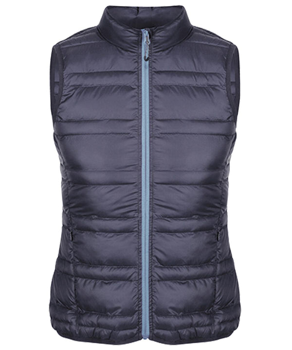 Navy/French Blue - Women's Firedown down-touch bodywarmer Body Warmers Regatta Professional Gilets and Bodywarmers, Jackets & Coats, New Colours for 2021, Plus Sizes, Rebrandable Schoolwear Centres