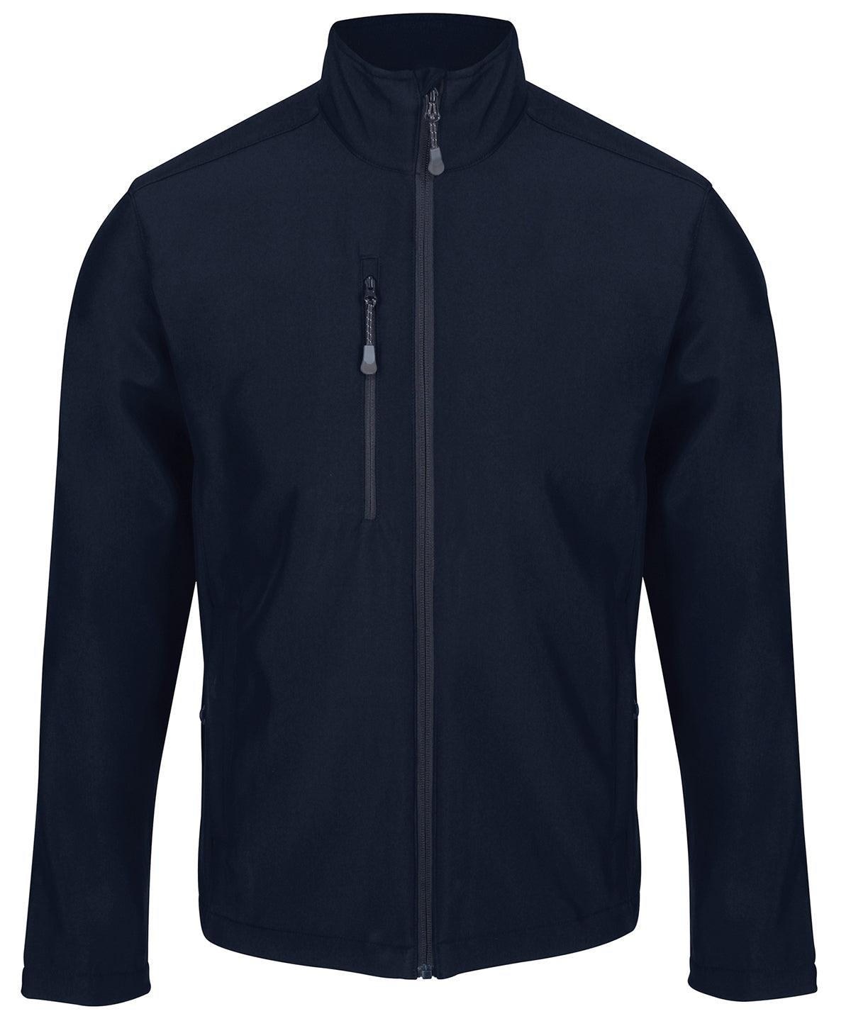 Navy - Honestly Made recycled softshell jacket Jackets Regatta Honestly Made Conscious cold weather styles, Jackets & Coats, Must Haves, New Colours for 2021, Organic & Conscious, Plus Sizes, Rebrandable, Recycled Schoolwear Centres