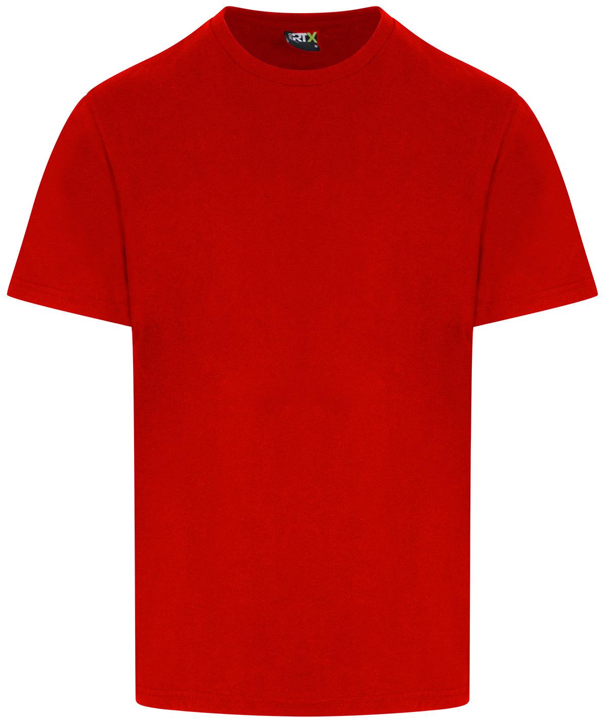 Red - Pro t-shirt T-Shirts ProRTX 2022 Spring Edit, Back to Business, Must Haves, New Colours for 2021, New Colours for 2023, New Sizes for 2021, Plus Sizes, T-Shirts & Vests, Workwear Schoolwear Centres