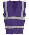 Purple - Waistcoat Safety Vests ProRTX High Visibility Must Haves, Personal Protection, Plus Sizes, Safetywear, Workwear Schoolwear Centres