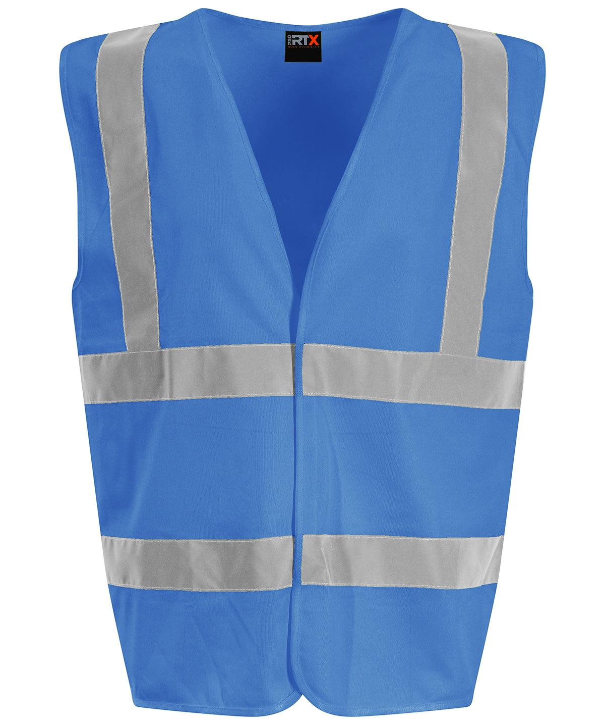 Royal Blue*† - Waistcoat Safety Vests ProRTX High Visibility Must Haves, Personal Protection, Plus Sizes, Safetywear, Workwear Schoolwear Centres