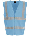 Sky Blue - Waistcoat Safety Vests ProRTX High Visibility Must Haves, Personal Protection, Plus Sizes, Safetywear, Workwear Schoolwear Centres