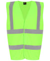 Lime - Kids waistcoat Safety Vests ProRTX High Visibility Plus Sizes, Safetywear, Workwear Schoolwear Centres