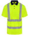 HV Yellow/Navy - High visibility polo Polos ProRTX High Visibility Must Haves, Plus Sizes, Polos & Casual, Rebrandable, Safetywear, Workwear Schoolwear Centres