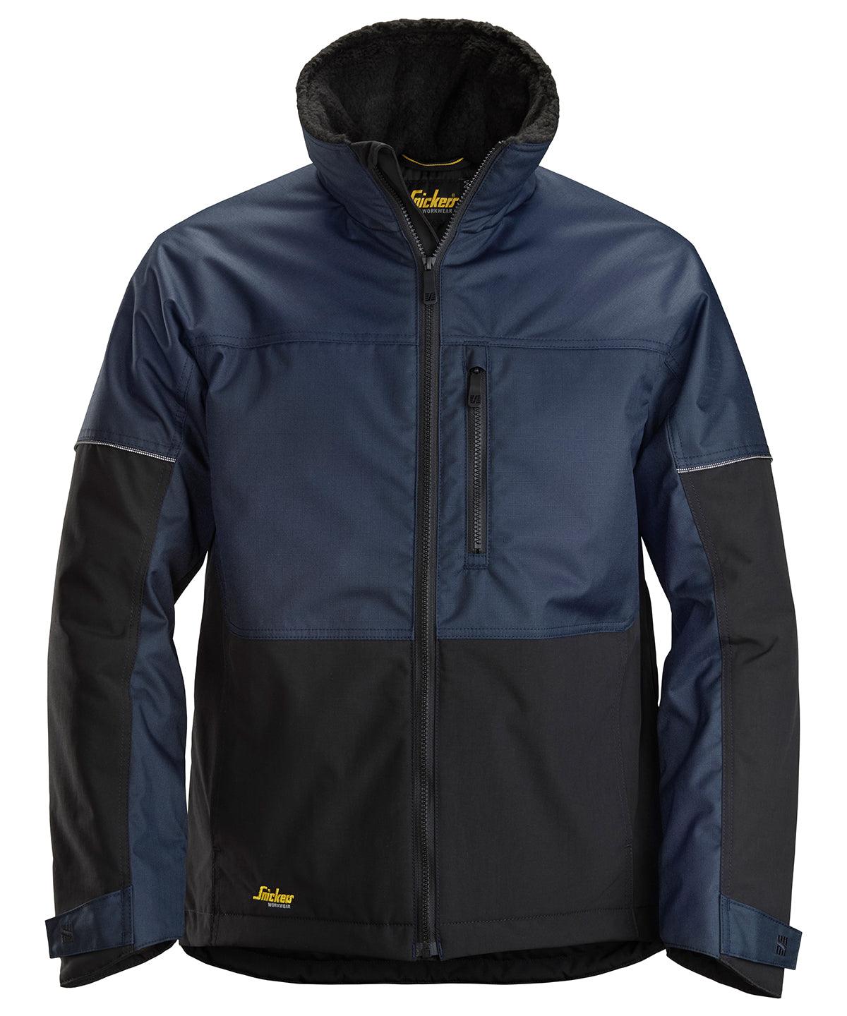 Navy/Black - AllroundWork winter jacket (1148) Jackets Snickers Exclusives, Jackets & Coats, Plus Sizes, Workwear Schoolwear Centres