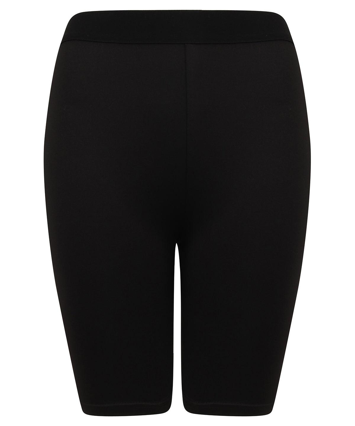 Black/Black - Women's fashion cycling shorts Shorts SF Plus Sizes, Rebrandable, Trousers & Shorts, Women's Fashion Schoolwear Centres